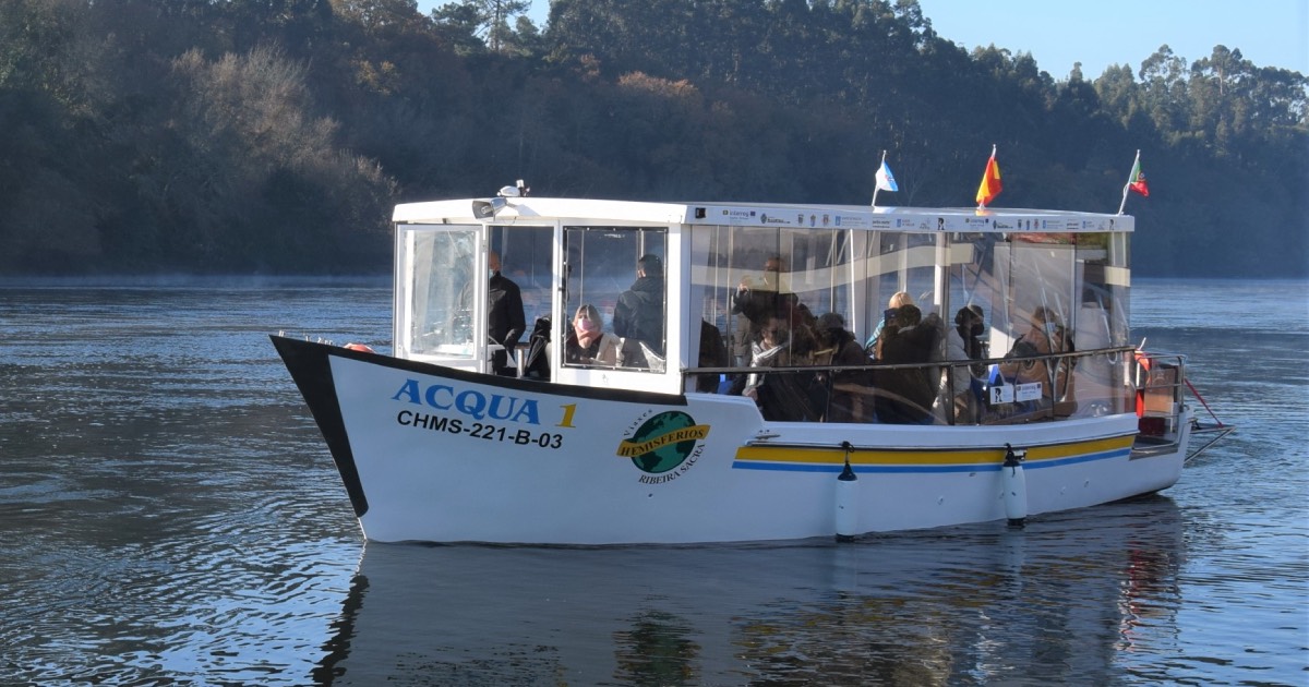 Campanha turística da rota fluvial do rio Minho